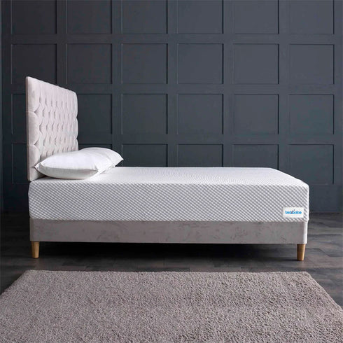 Certified Premium Therma-Pure Memory Foam Mattress with Reflex Foam & 7 Zone Support |  Medium Firm